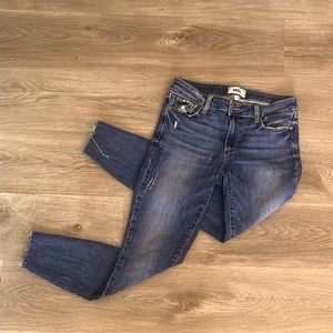 Paige Verdugo Mid Rise Ripped Stretch Skinny Jean  size 27